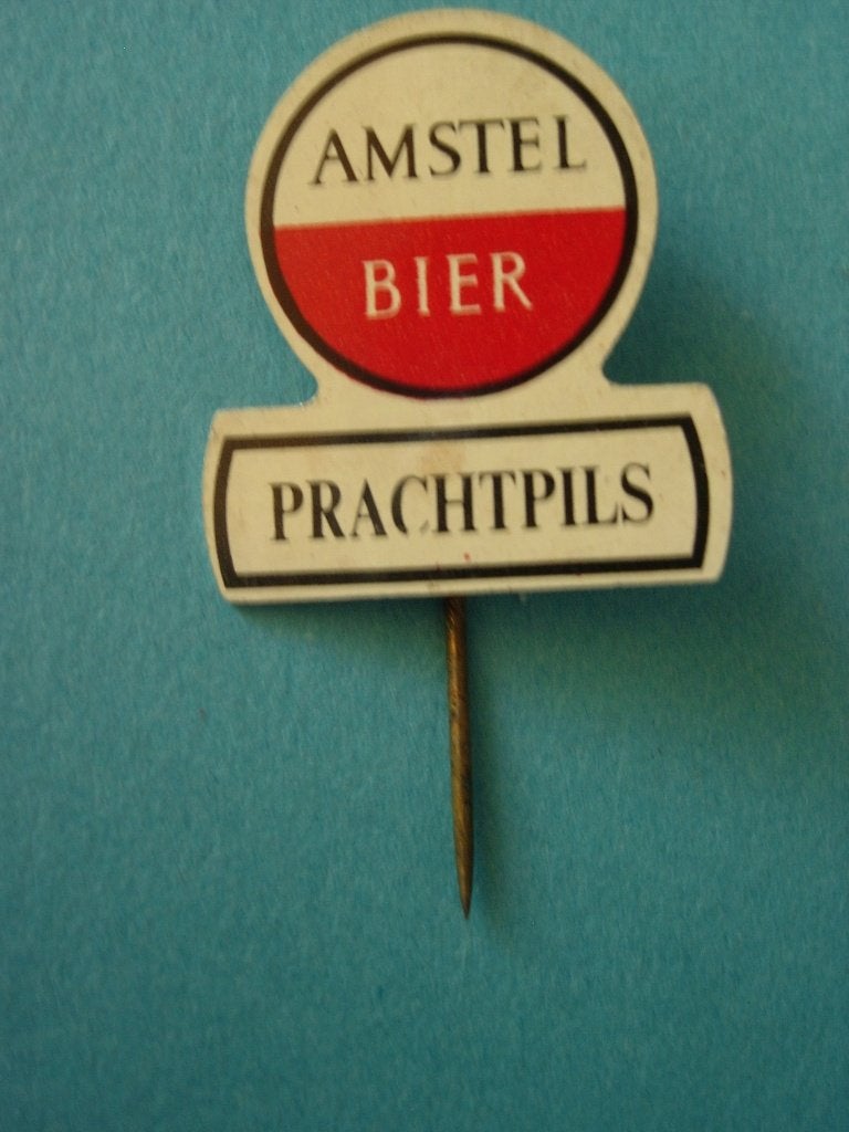 Speldje van Amstel Prachtpils, Verzenden, Zo goed als nieuw, Merk, Speldje of Pin