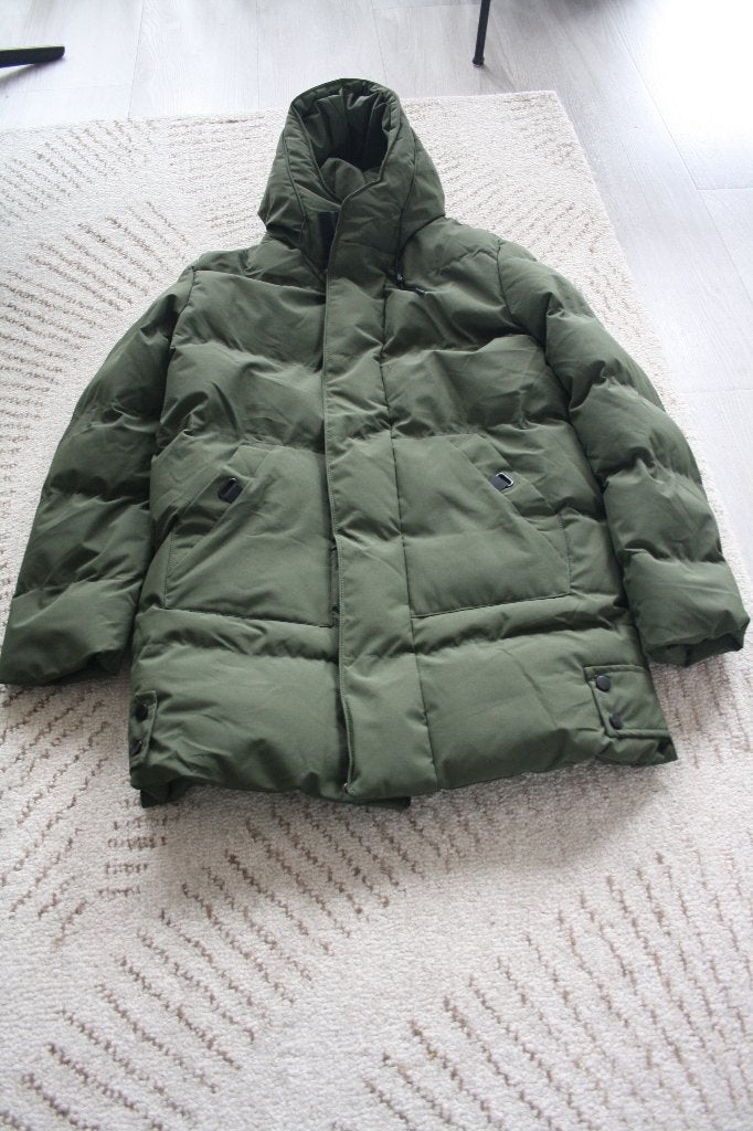 winterjas, Ophalen, Maat 42/44 (L), Nieuw, Groen