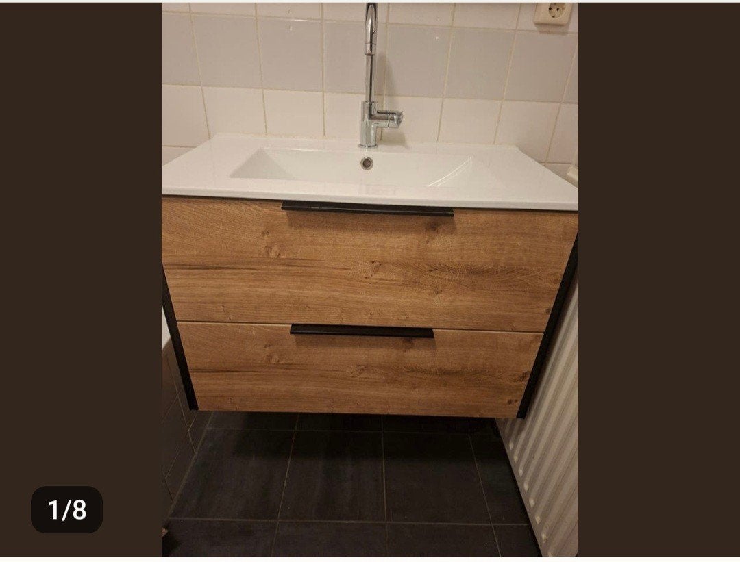 Wastafel meubel, Ophalen, 25 tot 50 cm, 50 tot 100 cm, Minder dan 100 cm