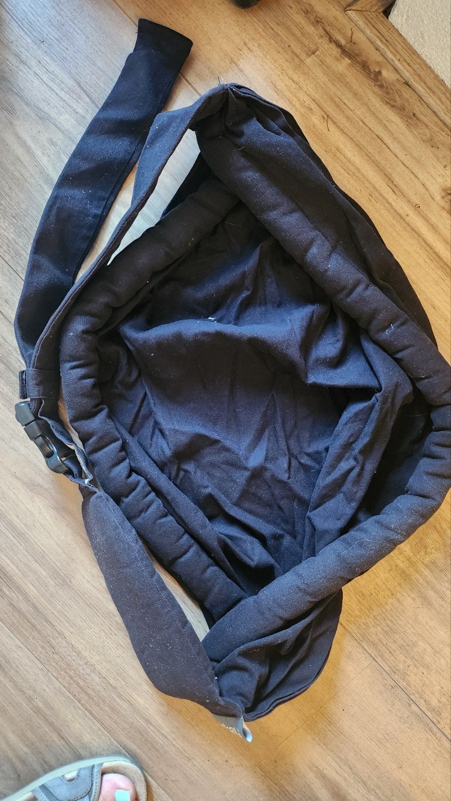 Minimonkey Heupdrager 4-15 kg Zwart, Kinderen en Baby's, Babydragers en Draagdoeken, Zij, Gebruikt, Draagzak, Ophalen