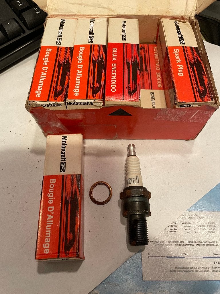 10x nieuwe MOTORCRAFT: AG23 Racing bougies TVR, Ophalen of Verzenden, Nieuw