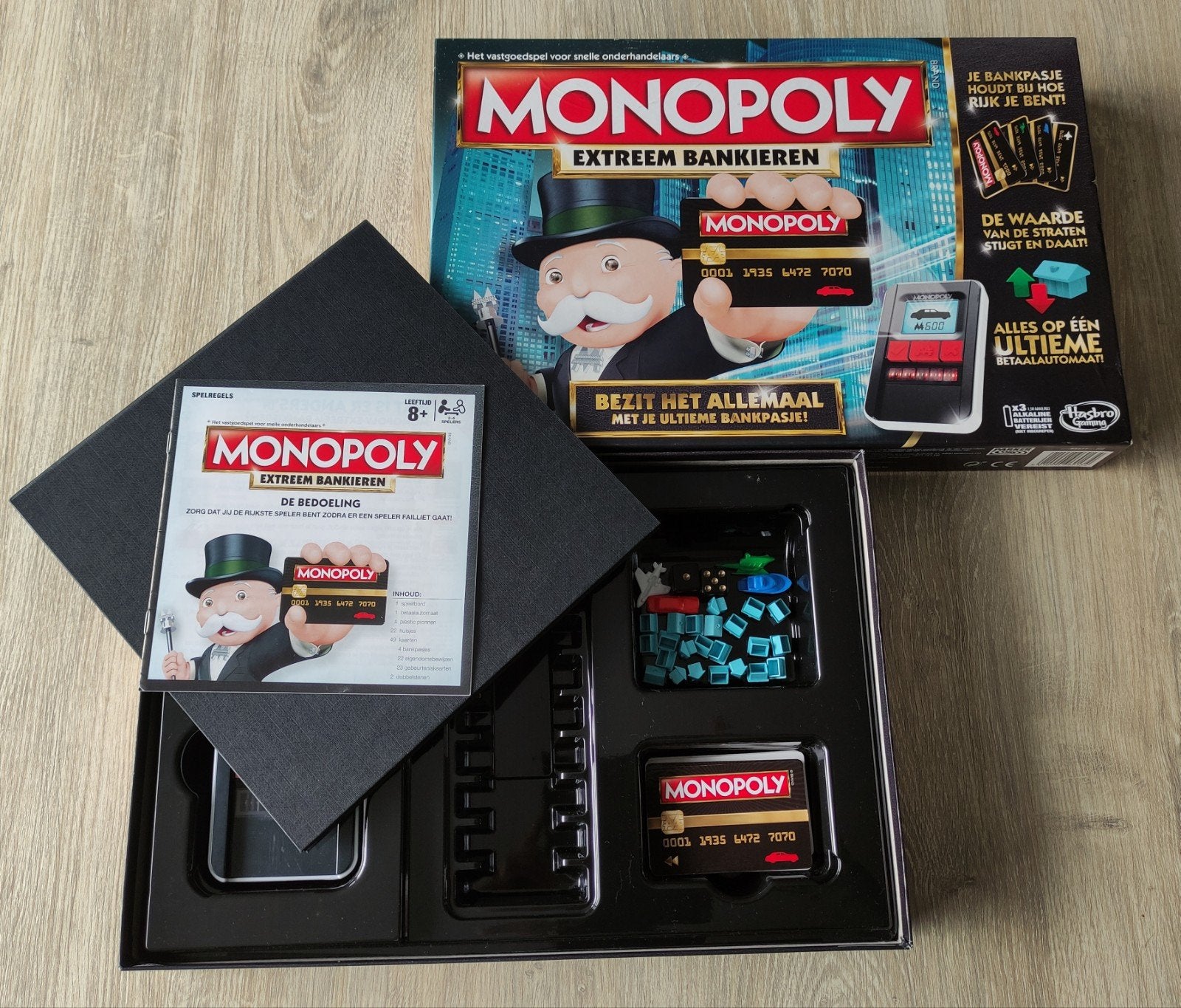 MONOPOLY EXTREEM BANKIEREN werkend, Hobby en Vrije tijd, Ophalen of Verzenden, Gebruikt