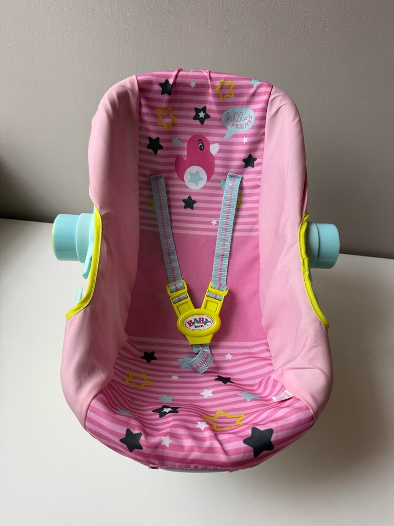 Baby born maxi cosi, Ophalen, Gebruikt, Babypop