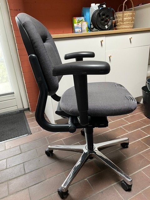 Bureaustoel - merk Ahrend, Huis en Inrichting, Bureaustoelen, Ophalen, Gebruikt, Grijs, Bureaustoel