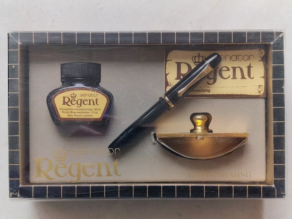 Senator regent vulpen set met iridium pen, Verzamelen, Pennenverzamelingen, Overige merken, Met doosje, Ophalen of Verzenden, Zo goed als nieuw