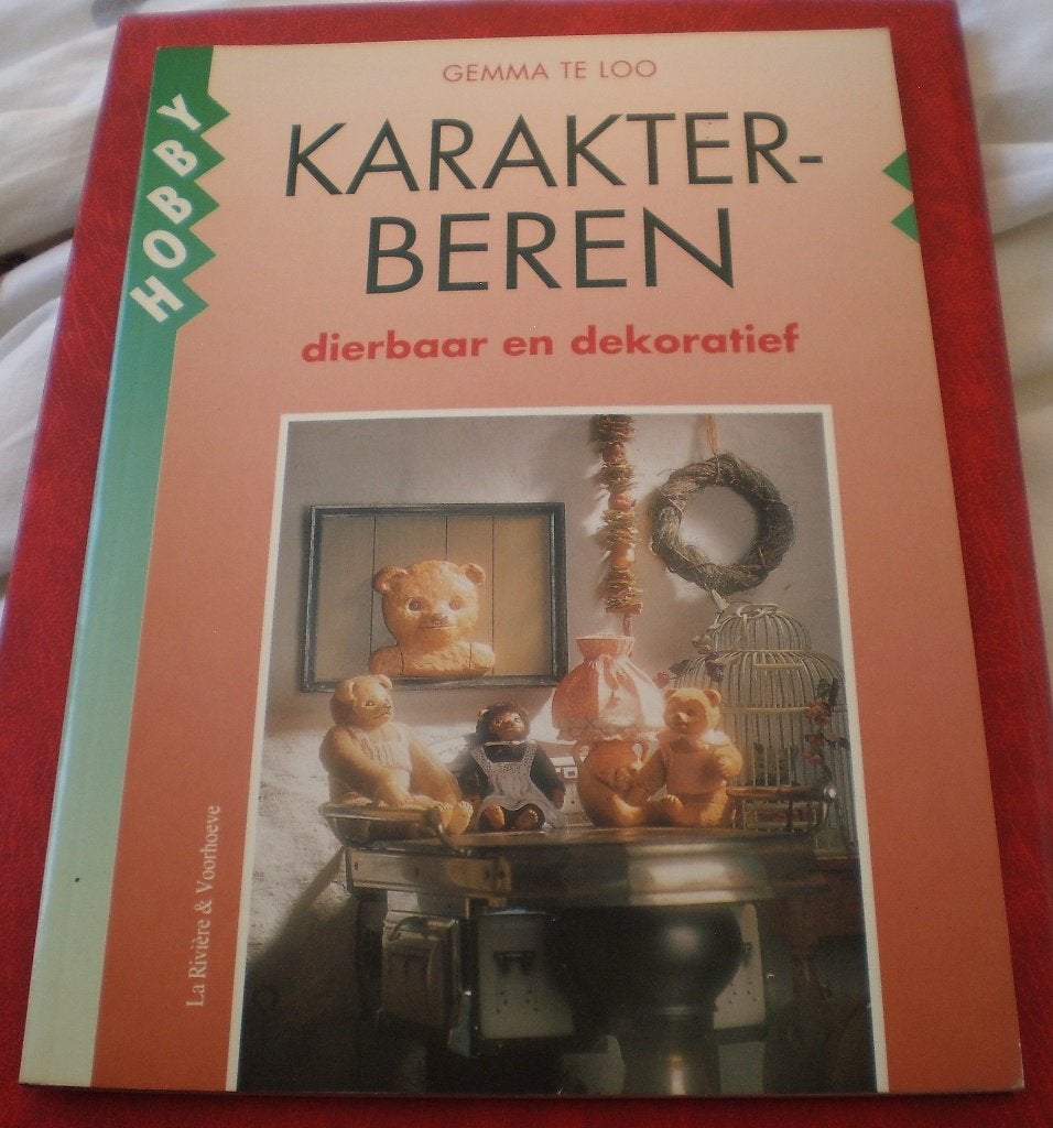 Karakterberen - Dierbaar en Decoratief - Gemma te Loo Nieuw, Boeken, Hobby en Vrije tijd, Nieuw, Ophalen of Verzenden, Gemma te Loo