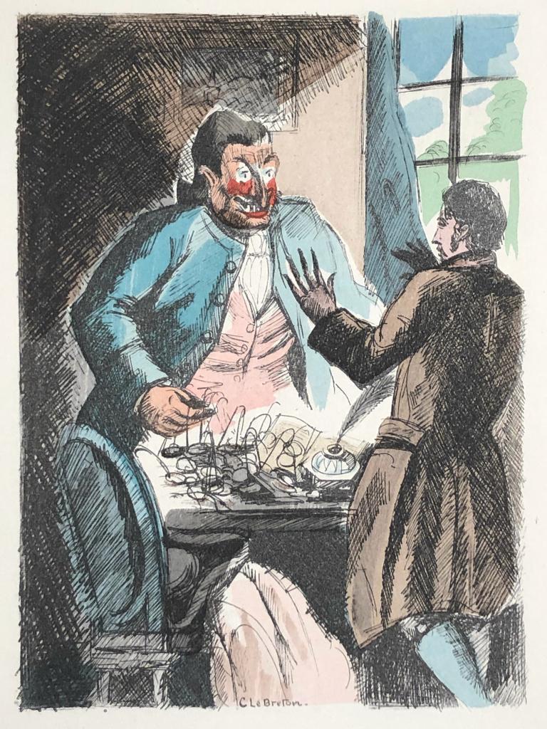 Mooie kunst bij het Grafiekkabinet Constant Le Breton, Antiek en Kunst, Ophalen of Verzenden