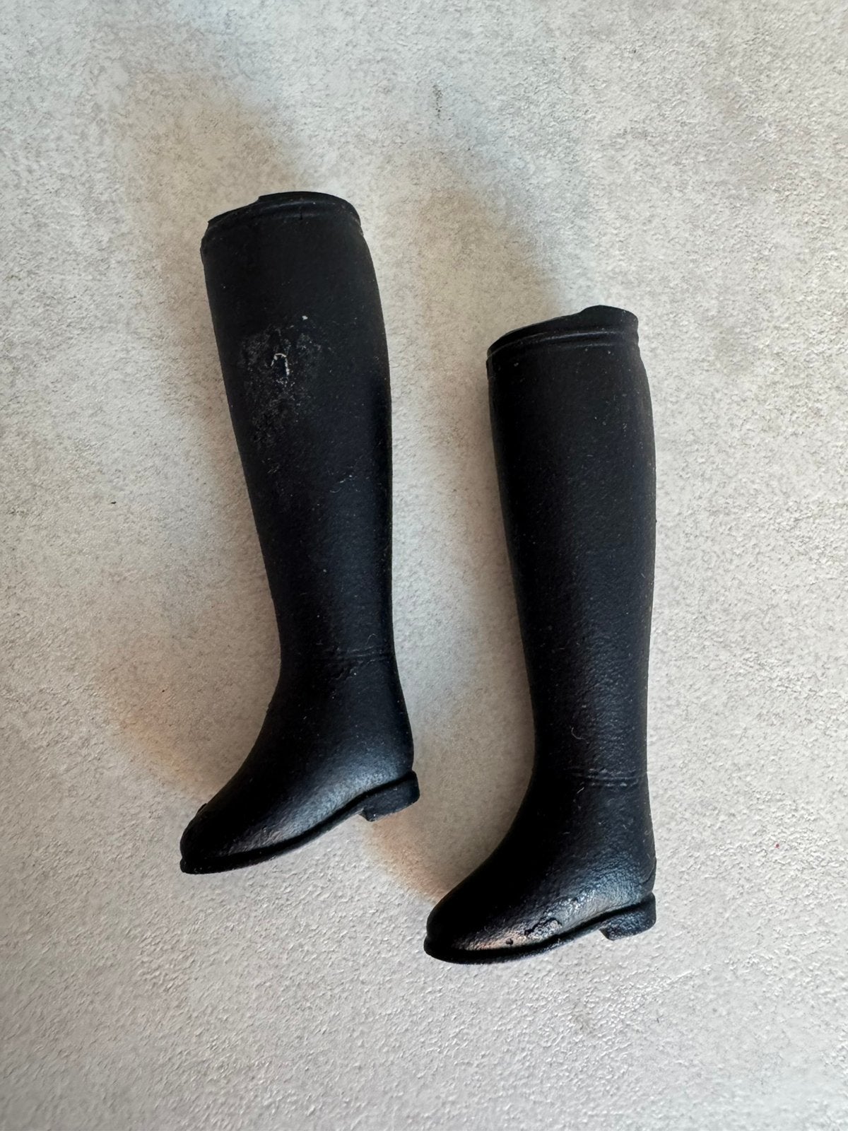 Barbie zwarte paardrijd laarzen vintage, Ophalen of Verzenden, Gebruikt, Accessoires