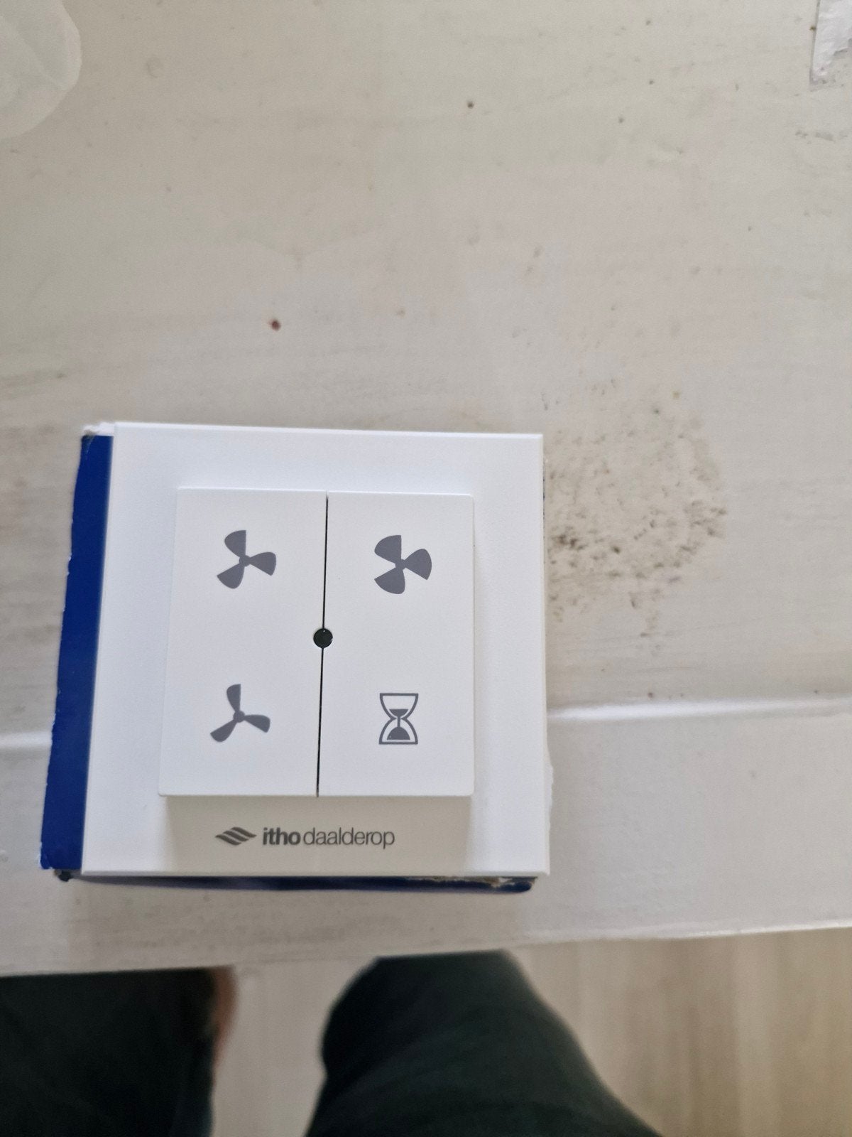 Itho Daalderop RFT-N Afstandsbediening Ventilator Wit, Ophalen of Verzenden, Nieuw, Ventilator en Afzuiger