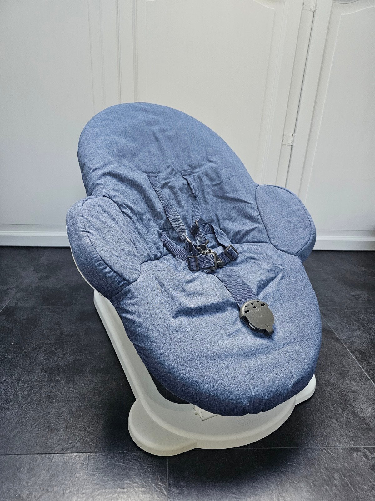 Stokke Steps bouncer wipstoel, Ophalen, Zo goed als nieuw, Overige typen, Gordel(s)
