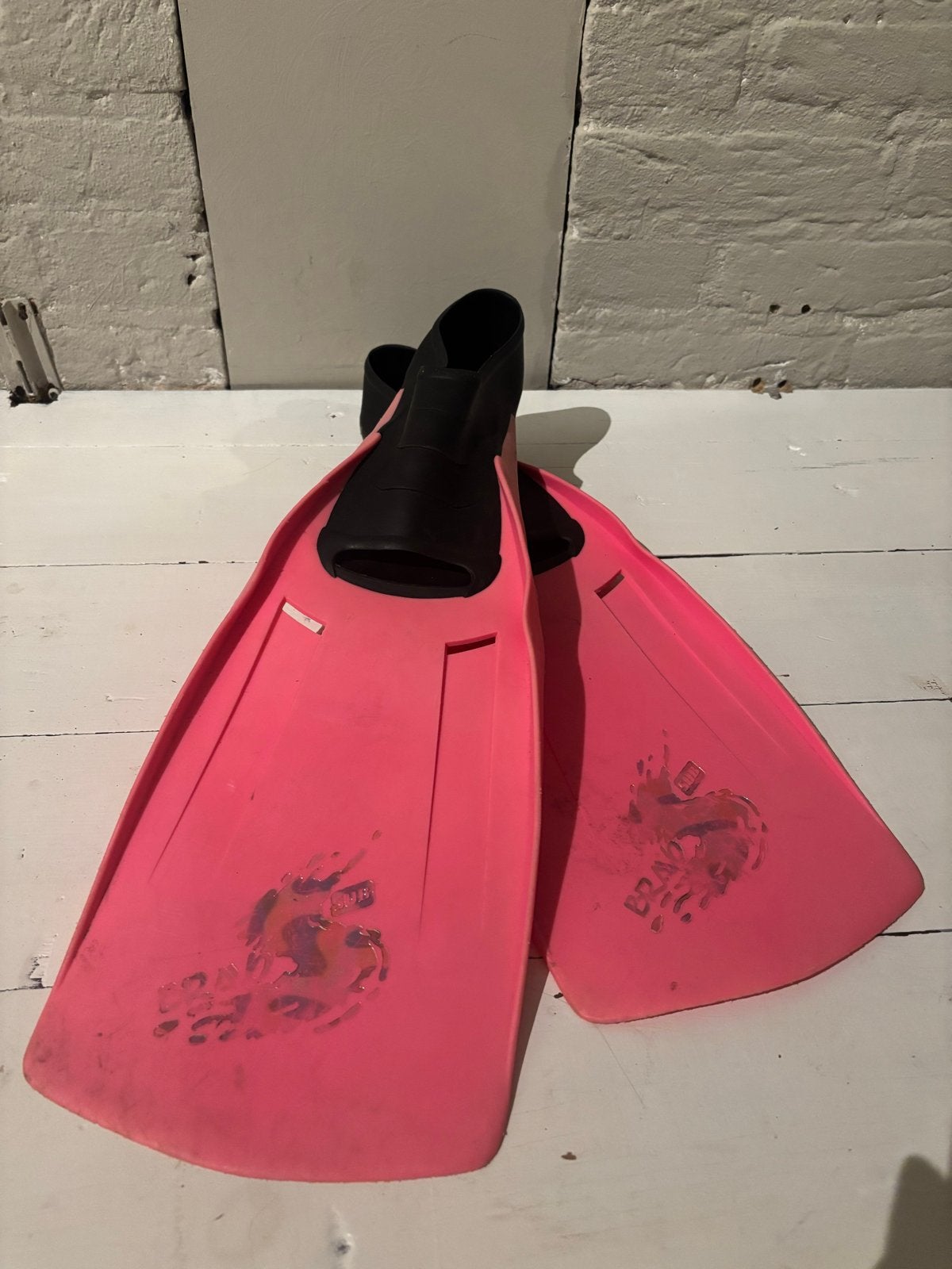 Roze zwemvliezen - Maat 36, Watersport en Boten, Duiken, Ophalen of Verzenden, Gebruikt, Zwem- of Duikvliezen