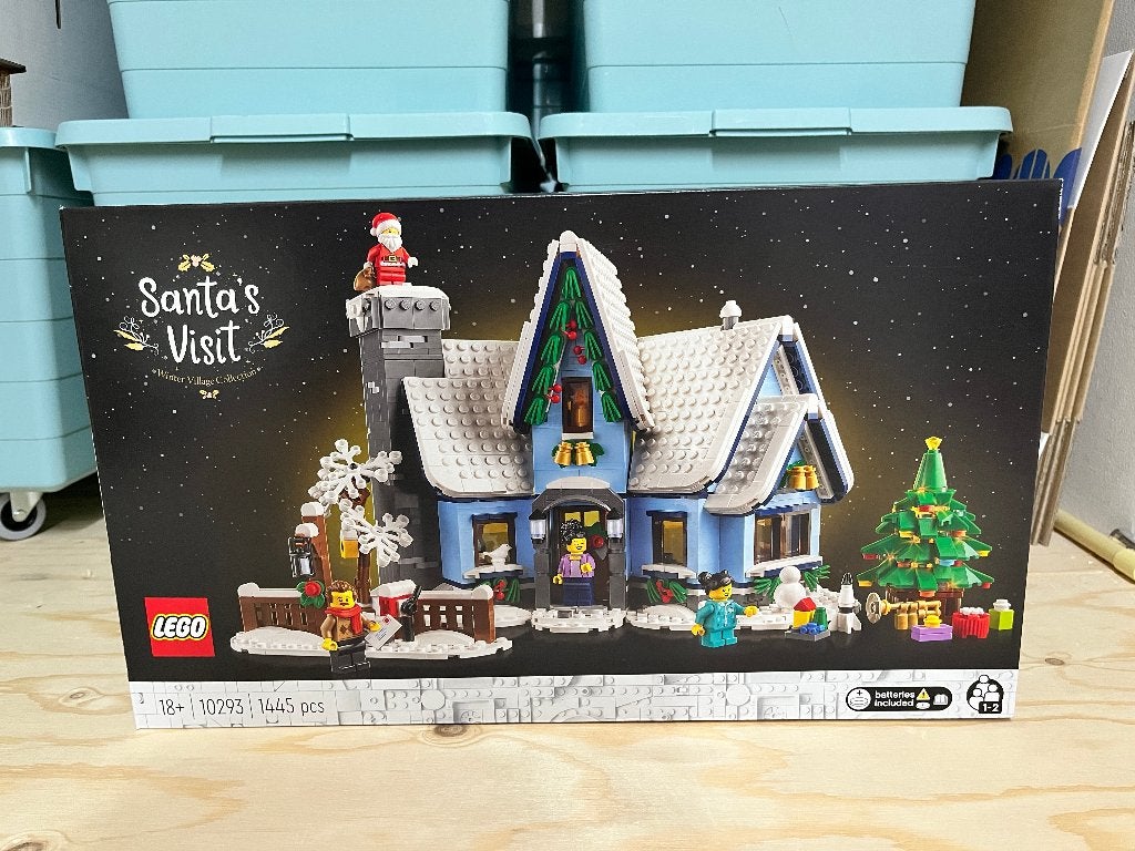Lego 10293 Santa's Visit, Kinderen en Baby's, Speelgoed | Duplo en Lego, Overige thema's, Nieuw, Ophalen of Verzenden, Complete set