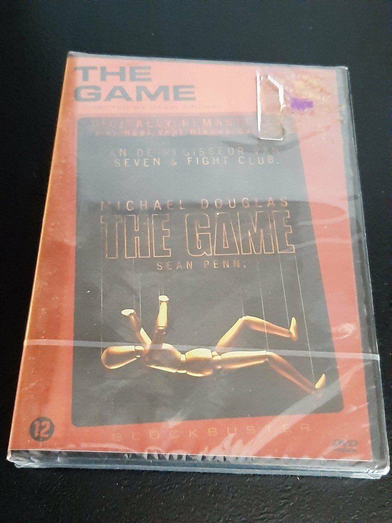 The game, Michael Douglas, Sean Penn, Deborah Kara Unger!, Psychologische thriller, Engels, Nederlands, Ophalen of Verzenden