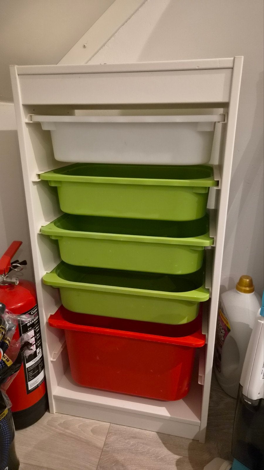 IKEA Trofast opbergkast met bakken, Ophalen, Gebruikt