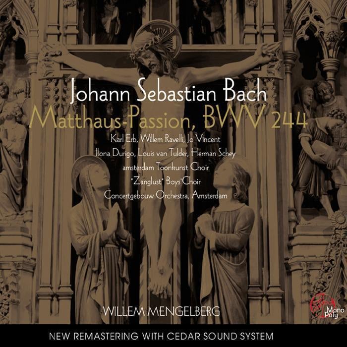 Willem mengelberg bach: matthäus-passion 3cd monopoly #2048, Cd's en Dvd's, Verzenden, Barok, Zo goed als nieuw, Overige typen