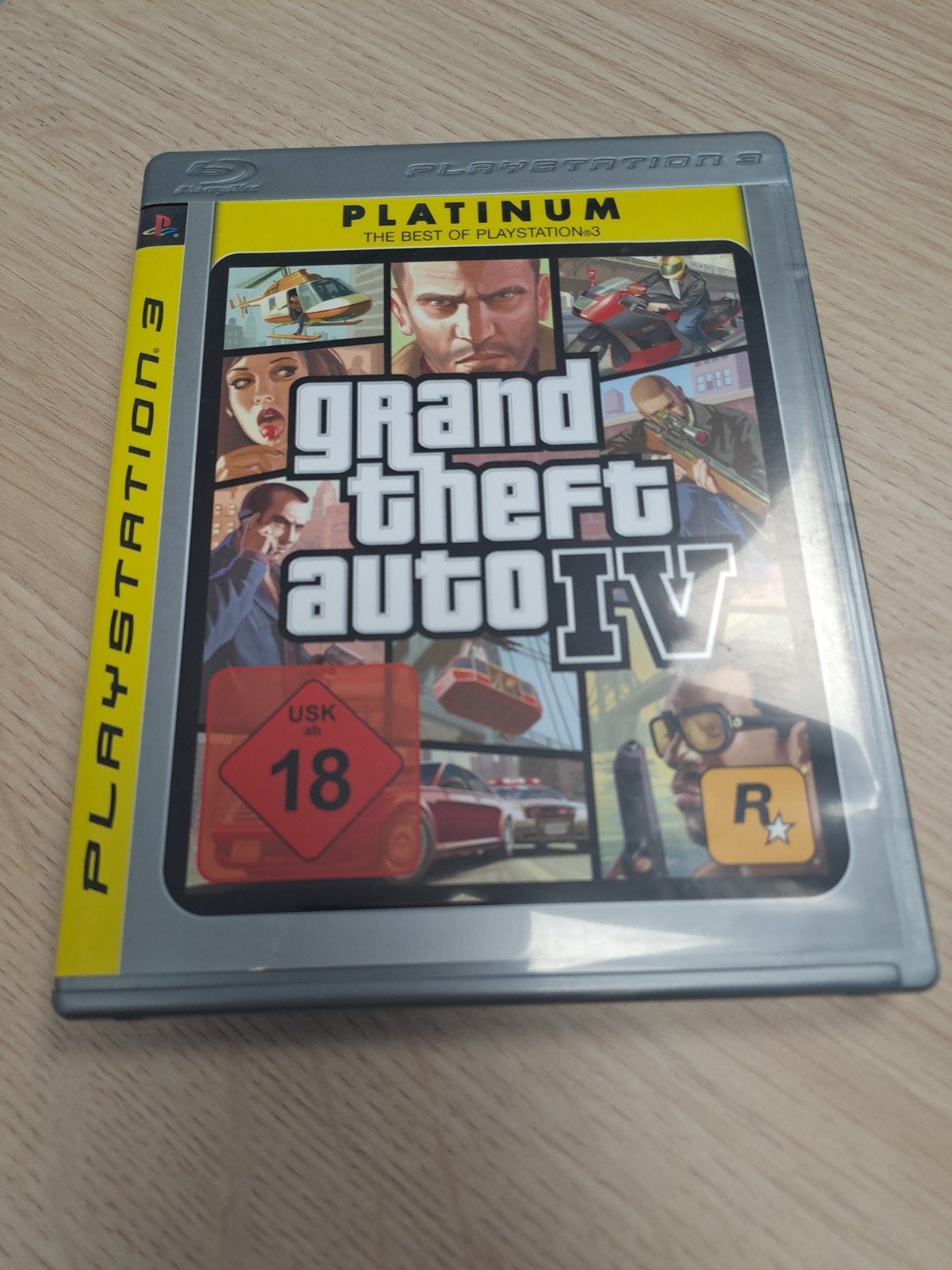 Grand Theft Auto IV (GTA 4) - PlayStation 3 Platinum, Online, Gebruikt, Vanaf 18 jaar, 1 speler