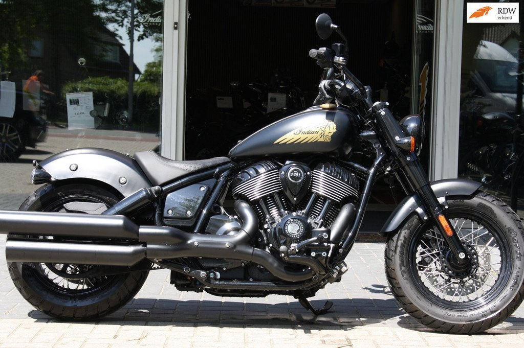 Indian Chopper 116 Chief Bobber Dark Horse, 24 maanden exclu, Motoren, 1890 cc, Chopper, Bedrijf, Meer dan 35 kW