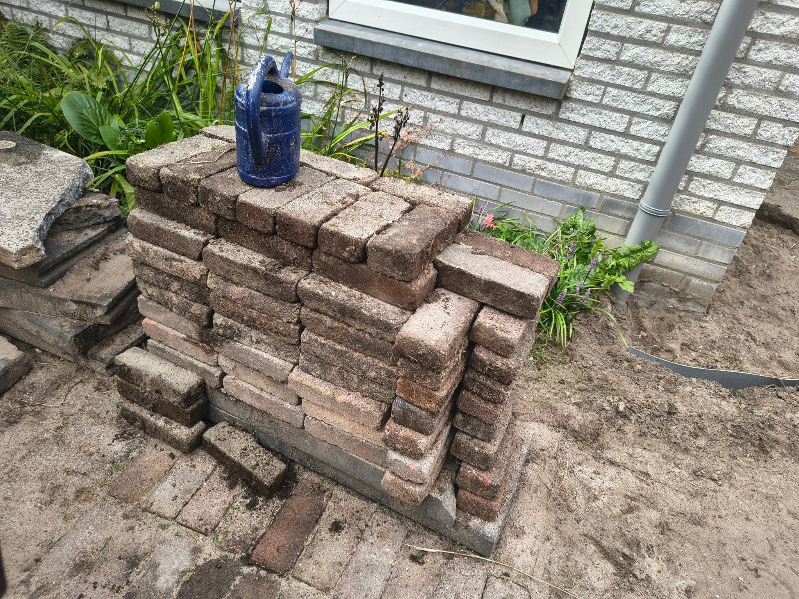 200-300 gratis bakstenen/klinkers, Ophalen, Beton, Klinkers