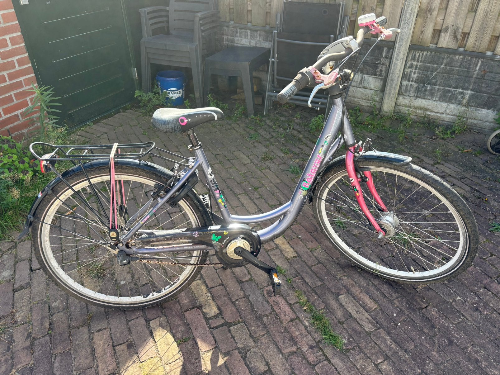 Batavus Fox 26 inch kinder/ meidenfiets, Fietsen en Brommers, Ophalen, Gebruikt, 26 inch of meer, Versnellingen