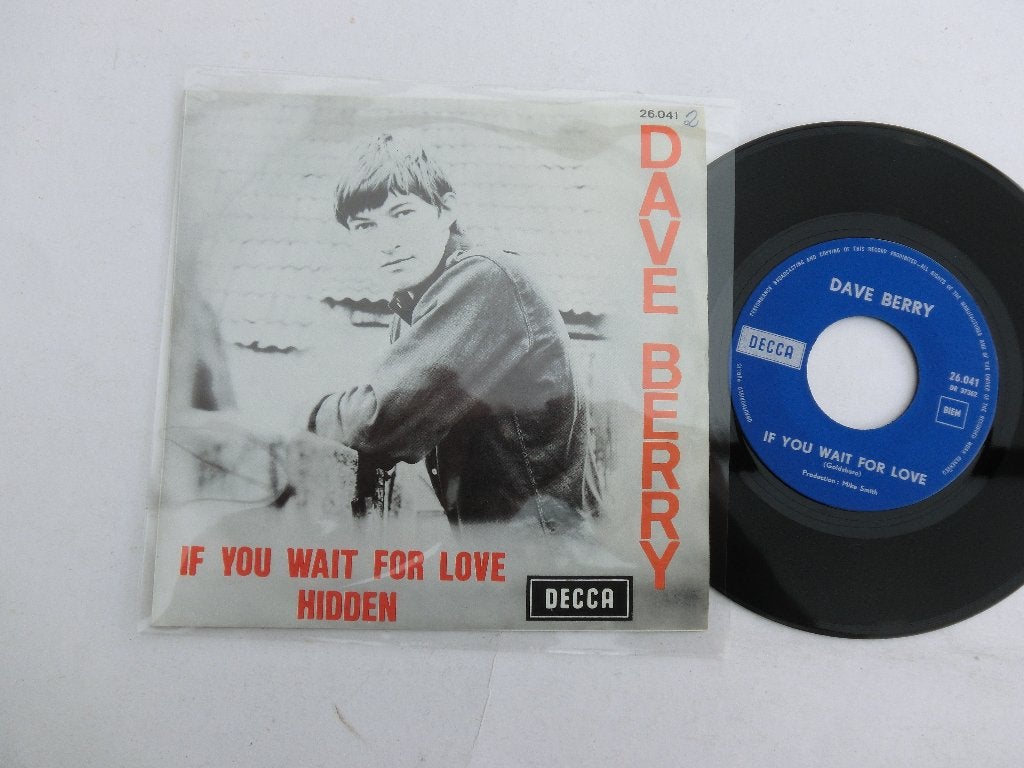 Dave Berry If you waith for love, Cd's en Dvd's, 7 inch, Single, Ophalen of Verzenden, Zo goed als nieuw