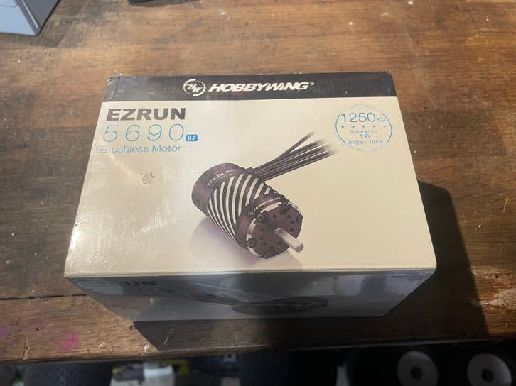 Hobbywing EZRUN 5690 G2 Brushless Motor 1250KV Nieuw, Overige merken, Auto, Groter dan 1:32, Nieuw