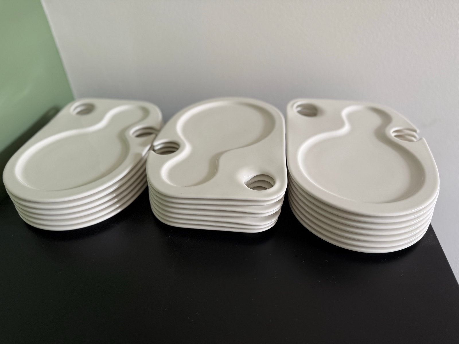20 Villeroy & Boch Universal White Bento Party Borden 26x19c, Ophalen, Villeroy & Boch, Vintage, Zo goed als nieuw