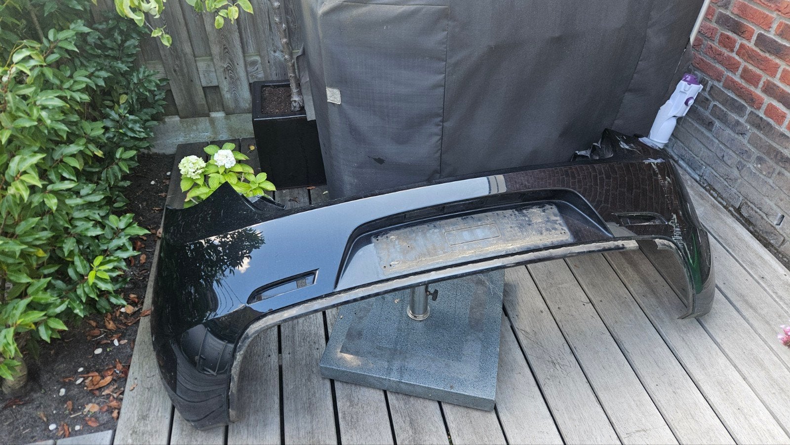 Alfa Romeo Giulietta Achterbumper Zwart, Ophalen, Gebruikt, Alfa Romeo, Achter