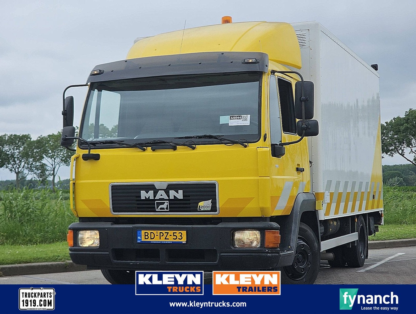 M.A.N. 8.150 L2000 manual 3-seats, Euro 2, 150 pk, MAN, Bedrijf