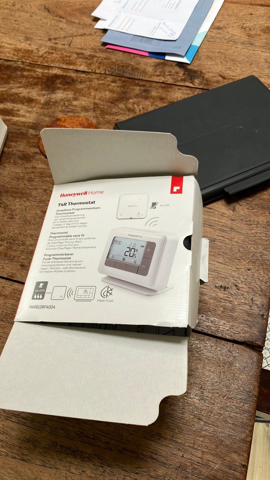 Honeywell home T4R thermostaat, Ophalen of Verzenden, Slimme thermostaat, Gebruikt