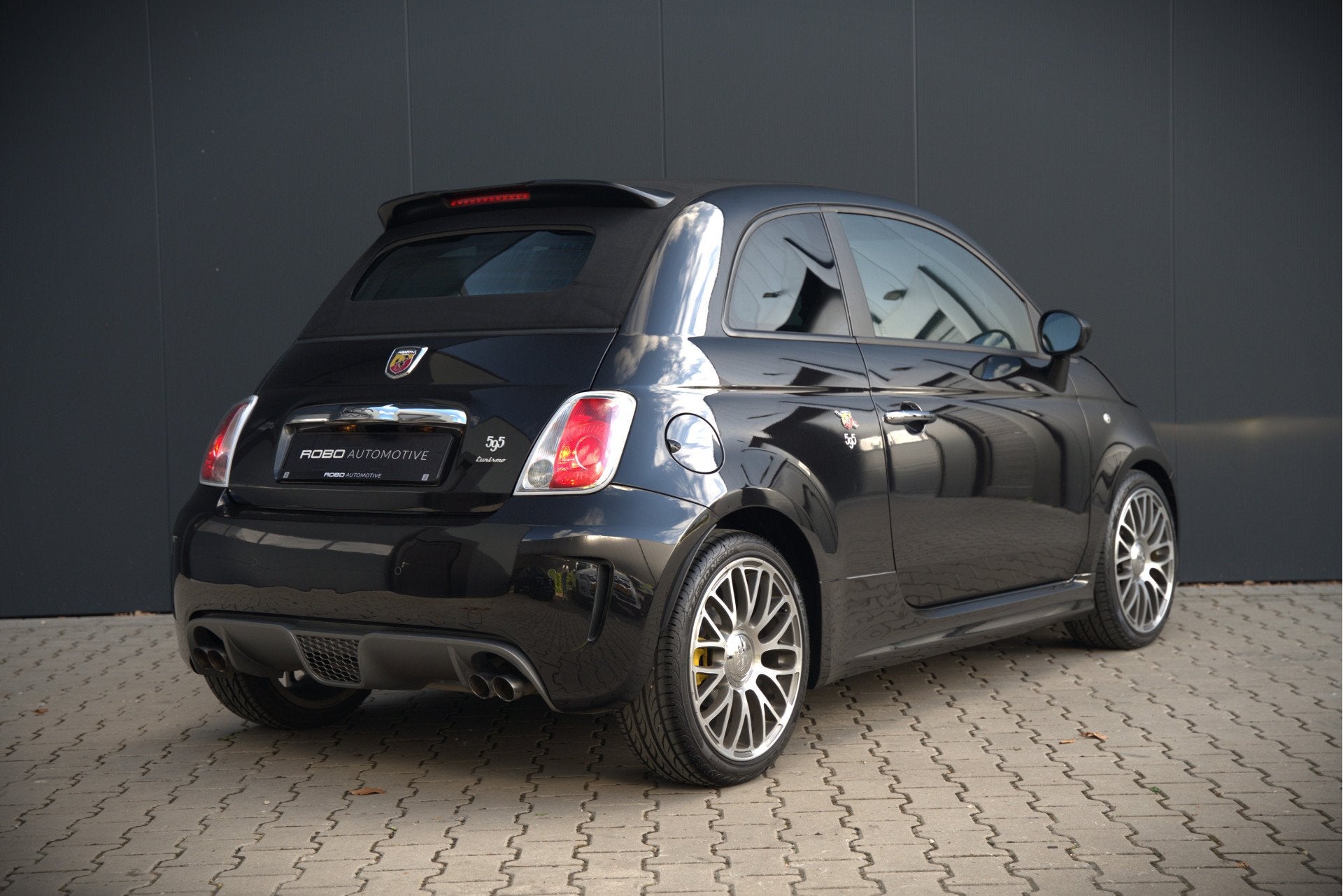 Abarth 500 C 1.4 T-Jet Abarth 595 Turismo | Stoelverwarming, Auto's, Abarth, Voorwielaandrijving, Euro 5, 15 km/l, Zwart
