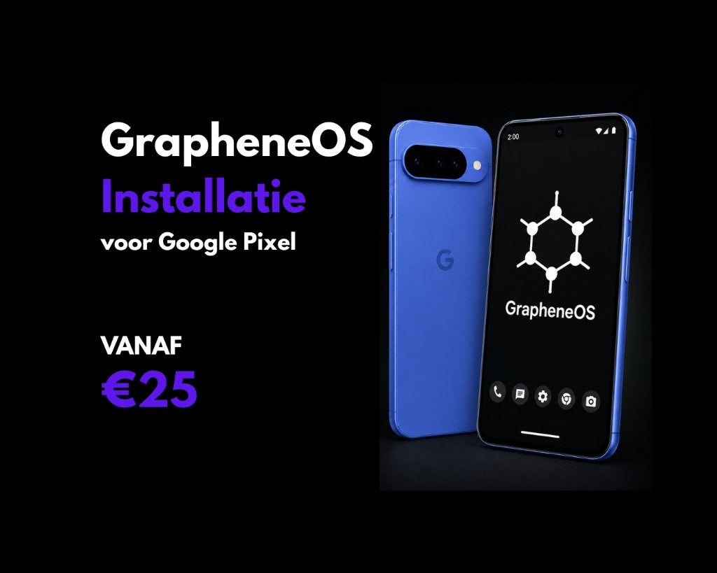 GrapheneOS installatie service voor Google Pixel telefoons, Ophalen of Verzenden, Nieuw, Overige typen