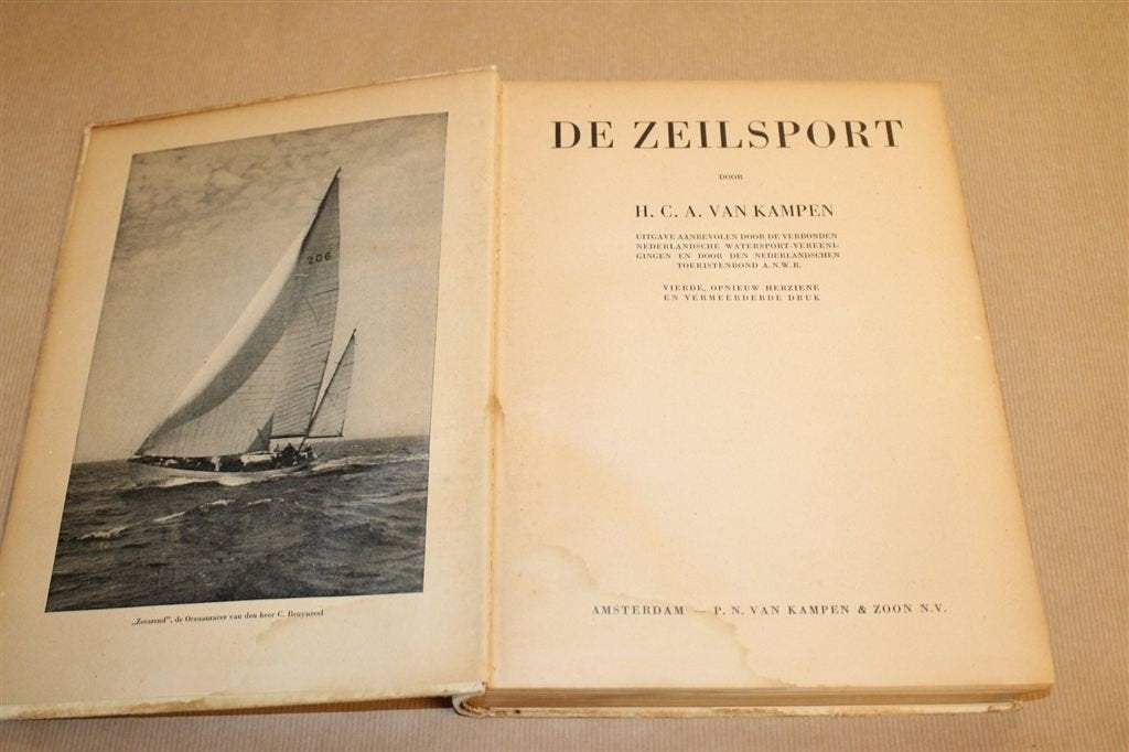 De Zeilsport — Naslagwerk 516 pag, Vintage Zeilboek 1943, Ophalen of Verzenden, Gelezen, Overige onderwerpen