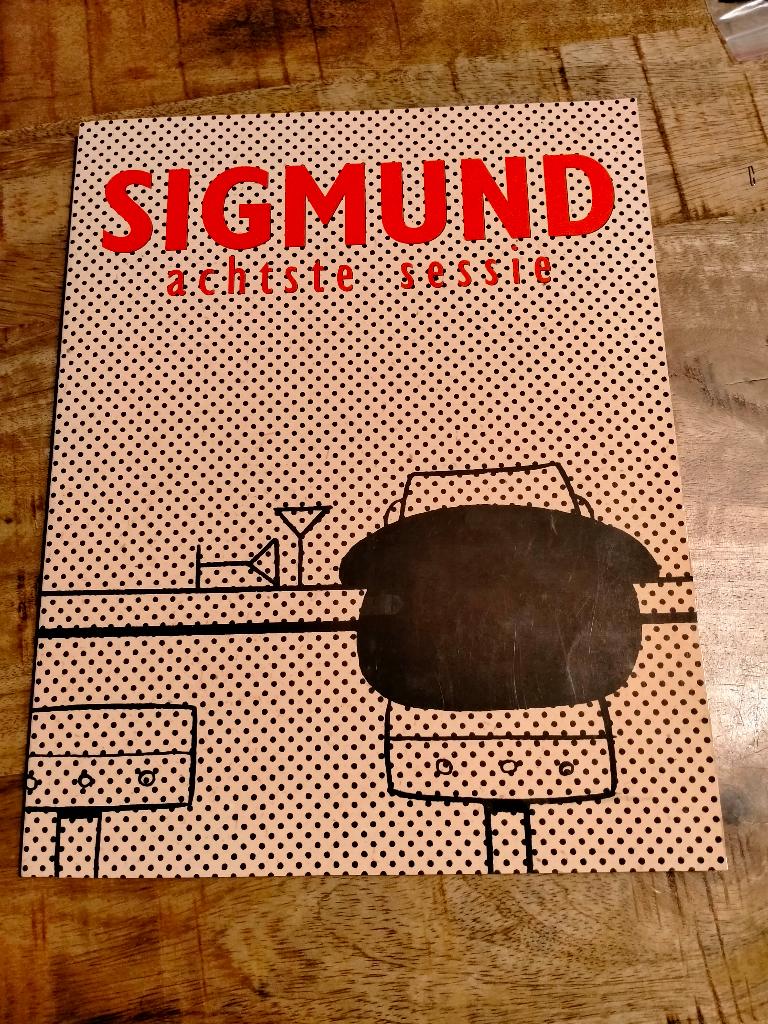 Sigmund Achtste sessie strip stripboek album, Eén stripboek, Ophalen of Verzenden, Gelezen