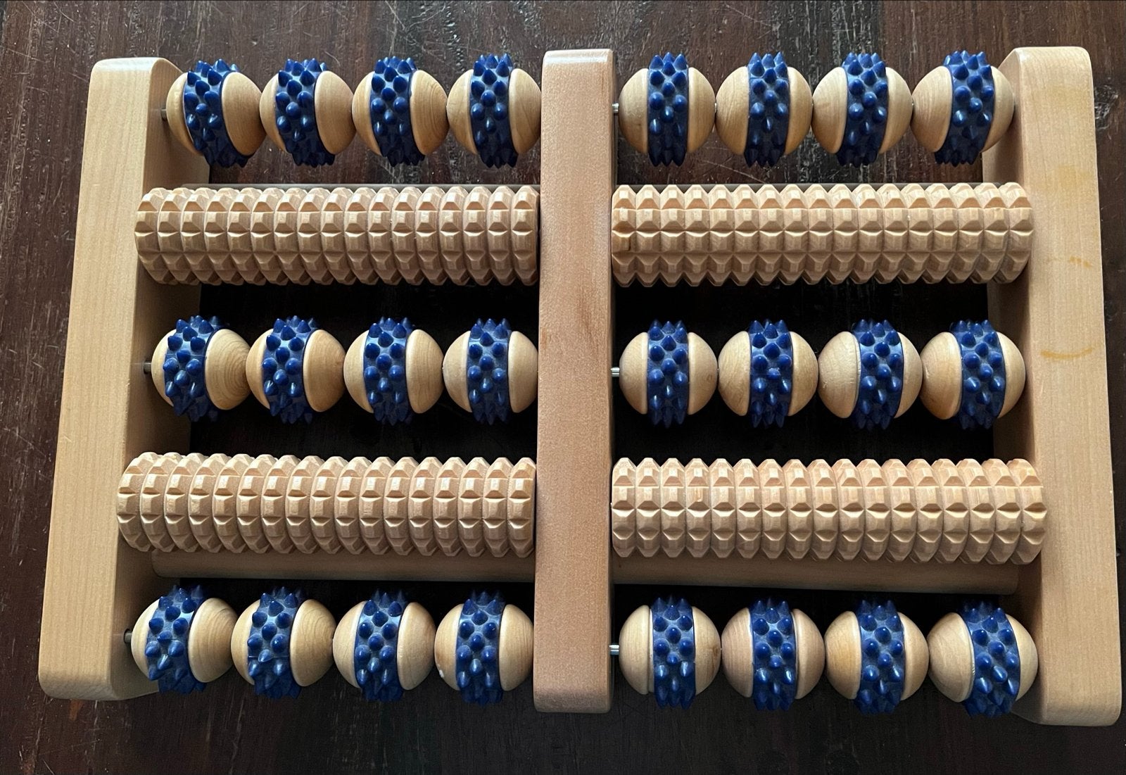 Houten voetmassage roller - 30x20x4 cm, Ophalen of Verzenden, Zo goed als nieuw, Overige typen