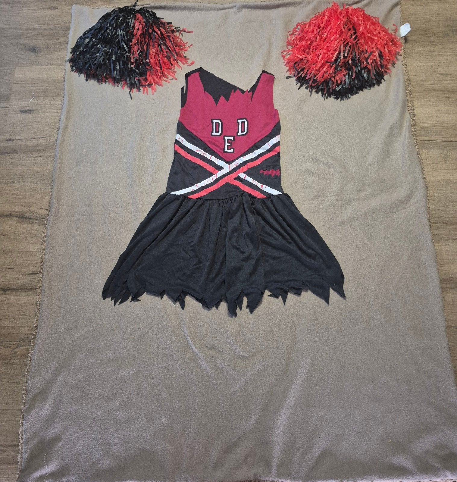 zombie Cheerleader 12 jaar, Ophalen of Verzenden, Zo goed als nieuw, 146 t/m 152, Jongen of Meisje