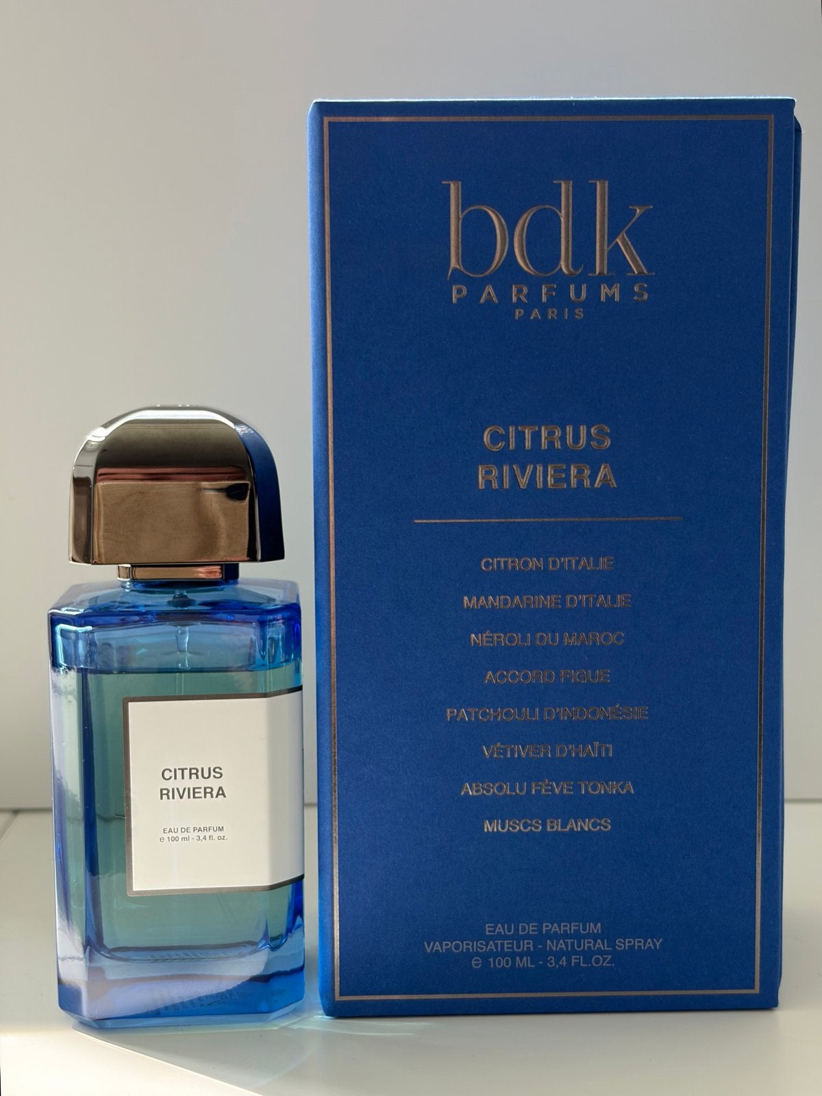 BDK Parfums Citrus Riviera Eau de Parfum 100ml, Sieraden, Tassen en Uiterlijk, Uiterlijk | Parfum, Verzenden, Gebruikt