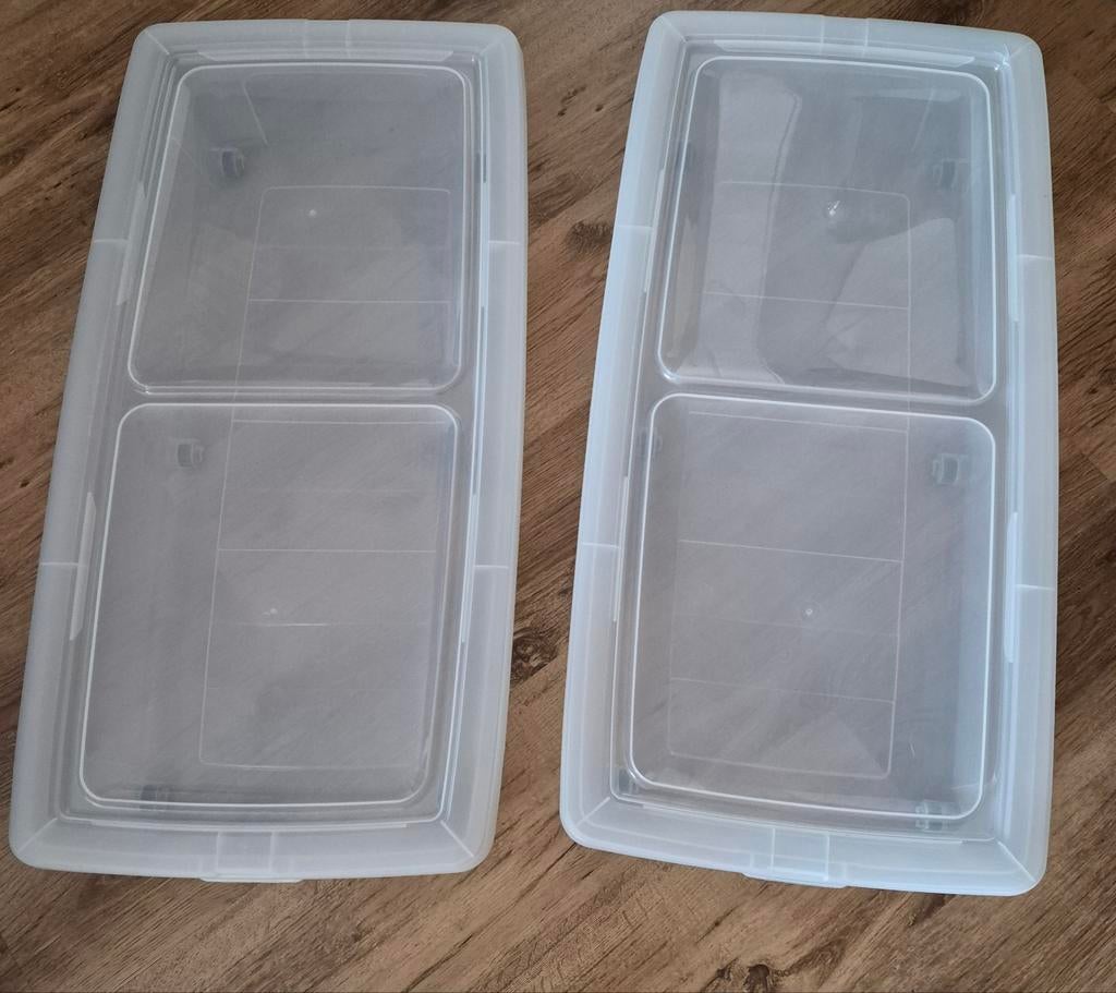 Nieuwe Iris opbergboxen met wielen - 2 stuks, Ophalen, 75 tot 100 cm, Minder dan 40 cm, Nieuw