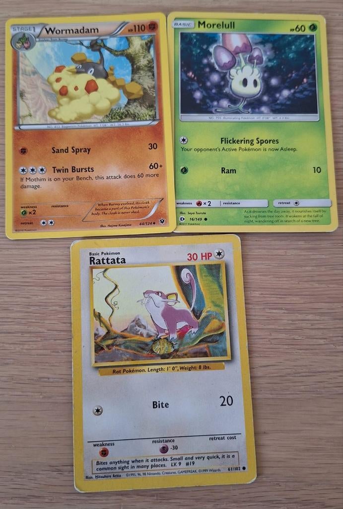Oude Pokemon kaarten, Ophalen of Verzenden, Meerdere kaarten