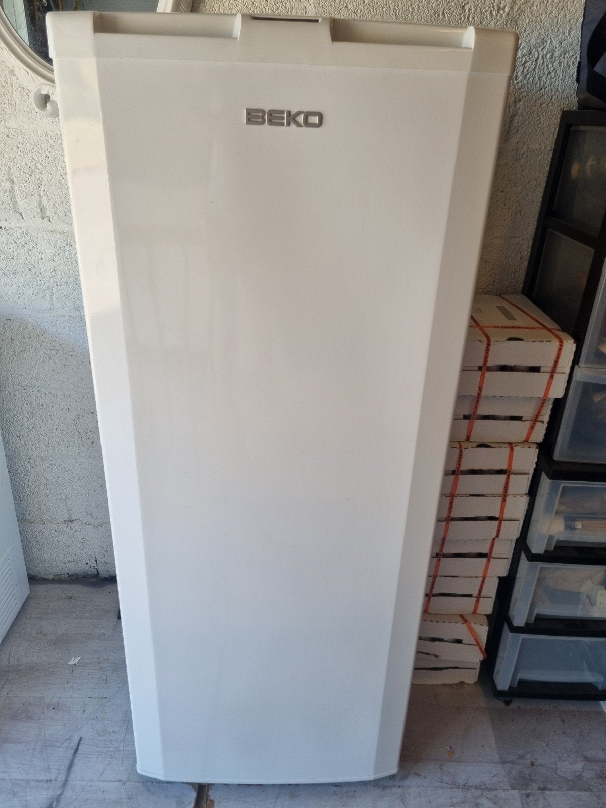 Vrieskast vriezer diepvries Beko, 120 tot 140 cm, Minder dan 60 cm, Zo goed als nieuw, Energieklasse A of zuiniger