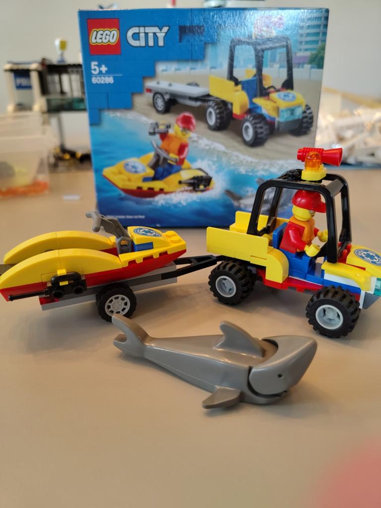 Lego city 60286 strandredding, City, Lego, Ophalen of Verzenden, Zo goed als nieuw