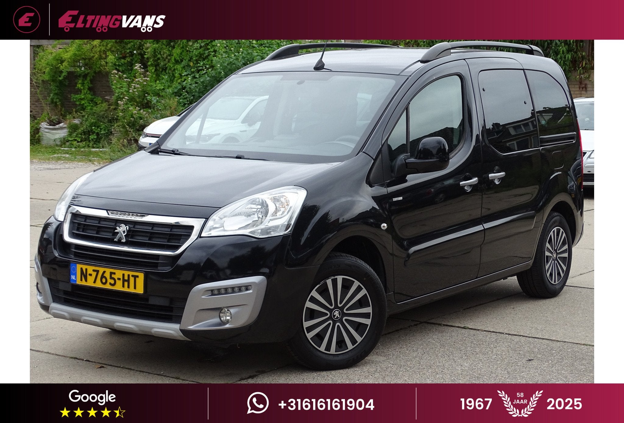 Peugeot Partner Tepee 1.2 PureTech Active Bezine (bj 2017), Auto's, Peugeot, Voorwielaandrijving, Stof, Gebruikt, 1199 cc