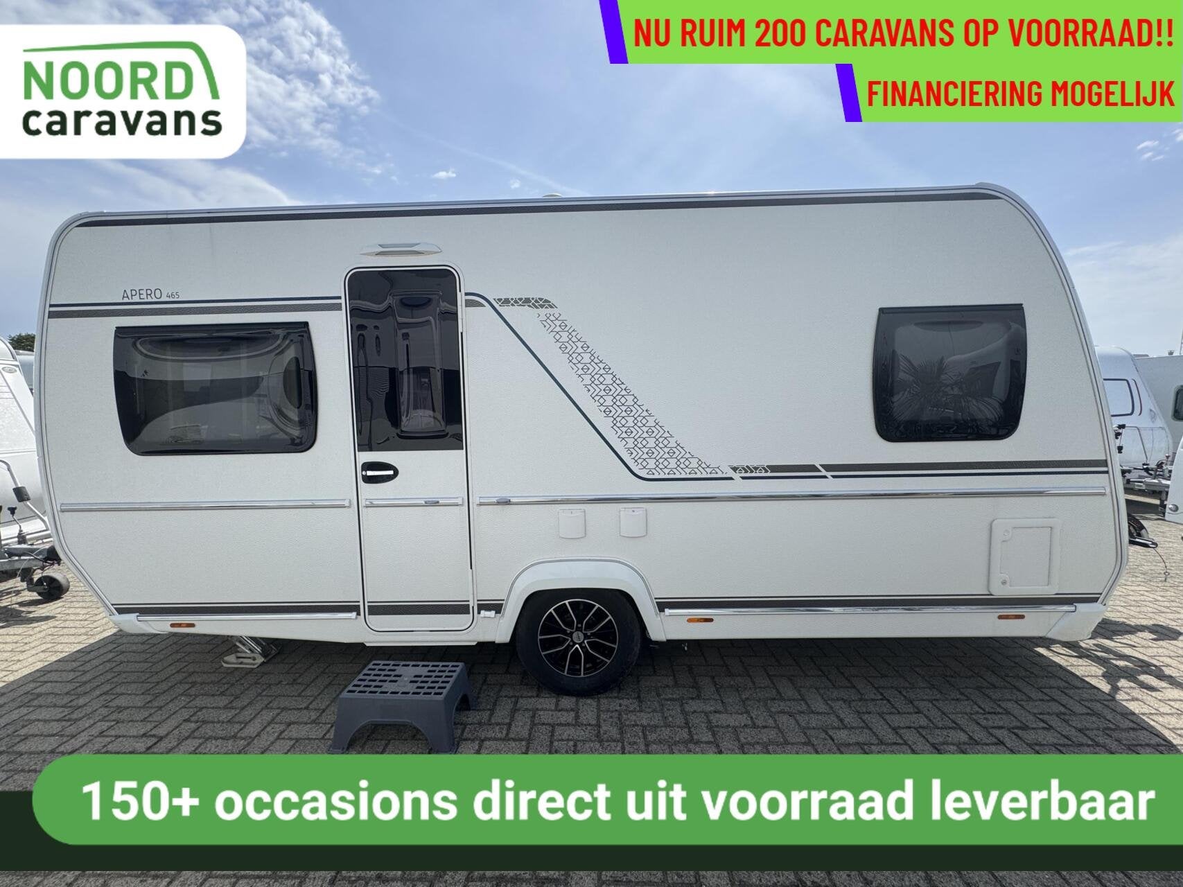 Fendt APERO 465 SFB, FRANSBED, RONDZIT,MOVER,ATC,FIETSENDR., Caravans en Kamperen, Mover, Rondzit, 7 tot 8 meter, Bedrijf