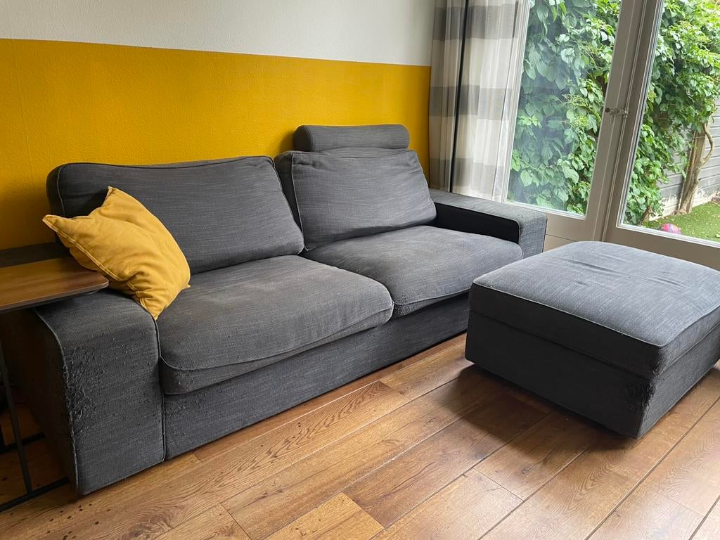 IKEA Kivik bank 3 zits GRATIS afhalen, Ophalen, Gebruikt, Driepersoons, 75 tot 100 cm