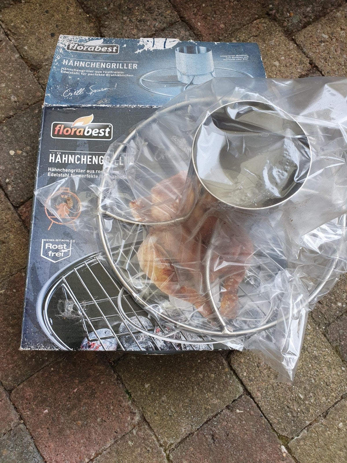 Kip steun BBQ, Tuin en Terras, Ophalen of Verzenden, Nieuw, Florabest