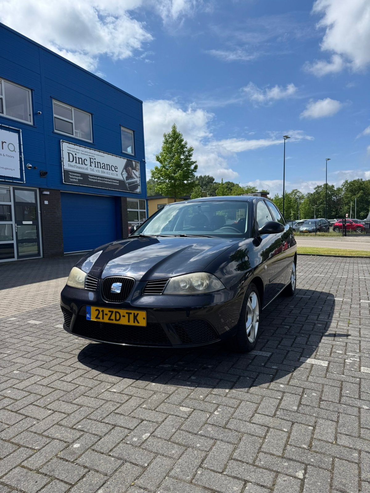 Seat Ibiza 1.4 16V 63KW 5DRS 2008 Zwart, Auto's, Seat, Particulier, Ibiza, ABS, Airbags, Airconditioning, Bluetooth, Centrale vergrendeling