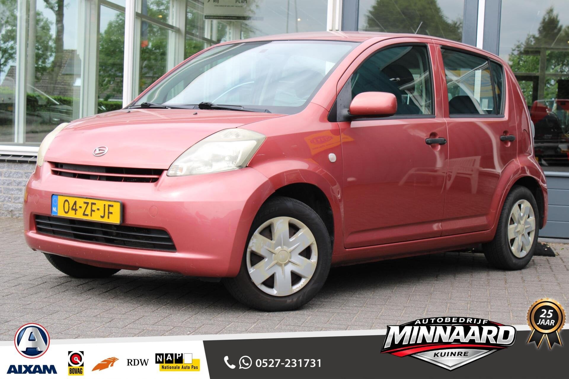 Daihatsu Sirion 2 1.3-16V Comfort, Auto's, Metallic lak, Gebruikt, 31 €/maand, 4 cilinders