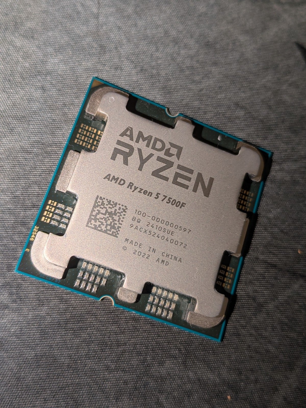 AMD Ryzen 5 7500f + AIO Deepcool LE300 Marrs waterkoeling, Ophalen of Verzenden, Zo goed als nieuw, Am5, 4 Ghz of meer