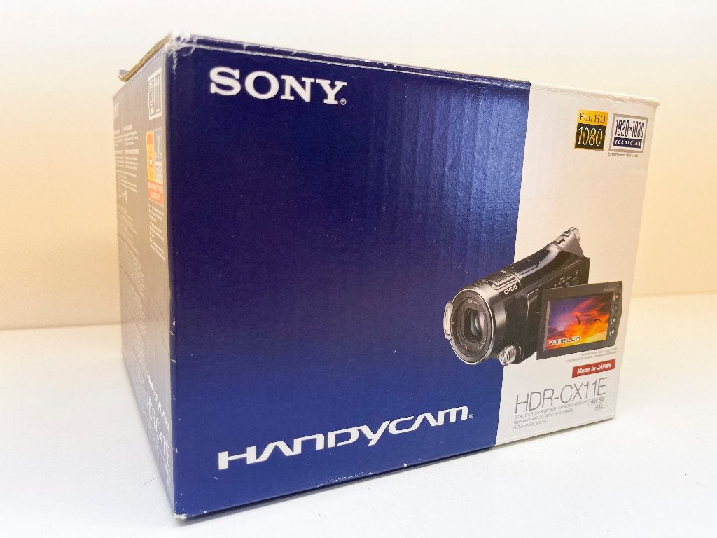 SONY HDR-CX11E  Digitale Full HD camera met HDMI & Nightshot, Full HD, N, N, Ophalen of Verzenden