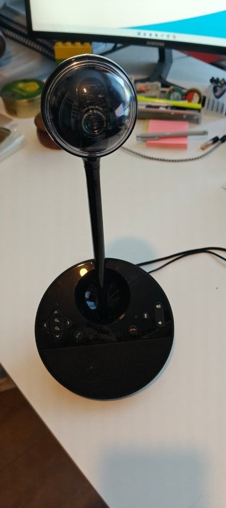 Logitech BCC950 ConferenceCam | Complete set | Goed werkend, Gebruikt, Logitech, Ophalen of Verzenden, Windows