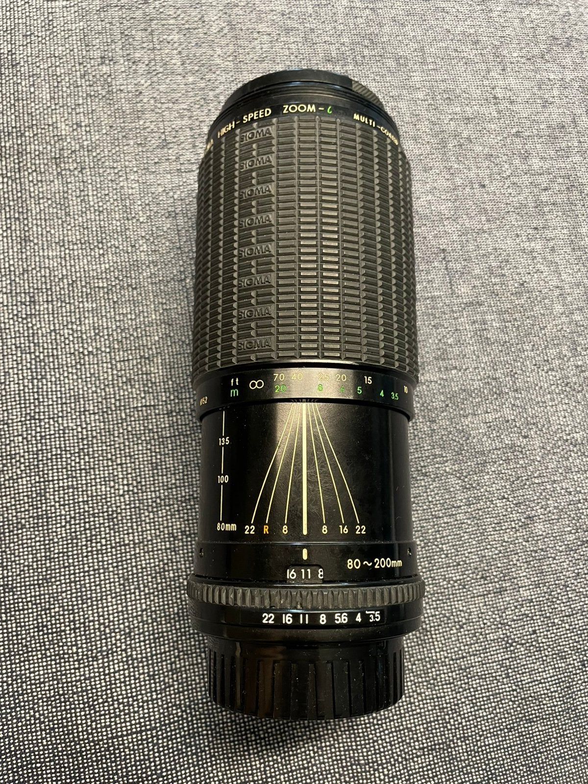 Sigma 80~200 mm analoge lens, Macrofunctie, Sigma, Zo goed als nieuw, Pentax K-mount